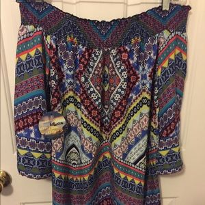 Boho patterned dress